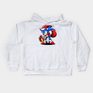 Sonic The Xmas 07 Kids Hoodie